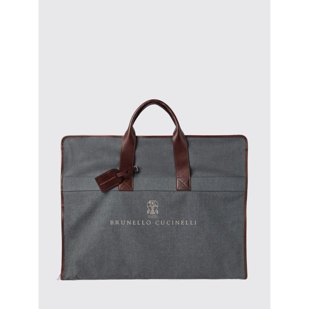 Brunello Cucinelli Bag Men Grey